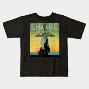 Sharing vintage Kids T-Shirt